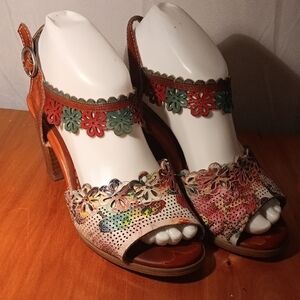 Elegant Floral Women's Sandals